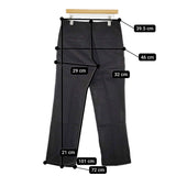 VISVIM field chino pants サイズ2 0124205008007 チノパンツ 24AW ブラック メンズ ビズビム/ヴィズヴィム【中古】5-0908G♪