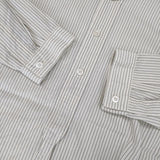 MARGARET HOWELL 579-1150030 MH50 ARCHIVE SHIRTS 定価42900円 50周年限定 長袖シャツ オフホワイト メンズ マーガレットハウエル【中古】6-0125M∞