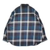 WTAPS COTTON FLANNEL TEXTILE 定価38500円 サイズ02 長袖シャツ 24SS グリーン ホワイト メンズ ダブルタップス【中古】5-0908M♪