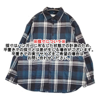 WTAPS COTTON FLANNEL TEXTILE 定価38500円 サイズ02 長袖シャツ 24SS グリーン ホワイト メンズ ダブルタップス【中古】5-0908M♪