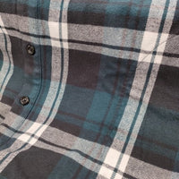 WTAPS COTTON FLANNEL TEXTILE 定価38500円 サイズ02 長袖シャツ 24SS グリーン ホワイト メンズ ダブルタップス【中古】5-0908M♪
