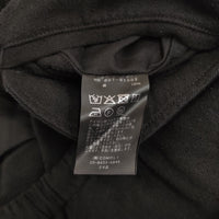 COMOLI シルクネップ ドローストリングパンツ サイズ1 定価61600円 B01-03003 イージー パンツ 25SS ブラック メンズ コモリ【中古】5-0908M♪
