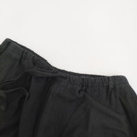 COMOLI シルクネップ ドローストリングパンツ サイズ1 定価61600円 B01-03003 イージー パンツ 25SS ブラック メンズ コモリ【中古】5-0908M♪