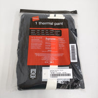 Supreme/Hanes 新品 hanes bones thermal pant サイズL FW24A76 サーマル パンツ 24AW ブラック メンズ シュプリーム/ヘインズ【中古】5-0902G♪