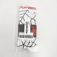 Supreme SPYDER スパイダー 新品 Spyder Crew Socks サイズS/M FW24A118 靴下 24AW ホワイト メンズ シュプリーム【中古】5-0902G♪