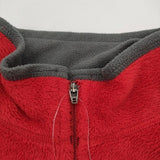 patagonia R2 フルジップ フリースジャケット 25136F0 サイズL ジャケット レッド グレー メンズ パタゴニア【中古】5-1014T♪