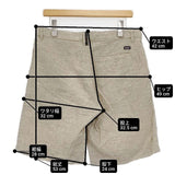 patagonia Back Step Hemp Organic Cotton 47735SP16 サイズ32 ショートパンツ ハーフパンツ ショーツ ベージュ メンズ パタゴニア【中古】6-0507S∞