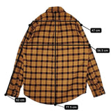 FILSON ALASKAN GUIDE SHIRT アラスカンガイドシャツ 定価29150円 チェック 長袖シャツ オレンジ メンズ フィルソン【中古】5-1027T∞