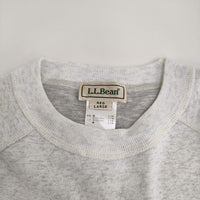 L.L.Bean PORTAGE ポーテージショートスリーブスウェット サイズL 5275-0037 25SS ライトグレー メンズ エルエルビーン【中古】5-0908S♪