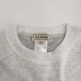 L.L.Bean PORTAGE ポーテージショートスリーブスウェット サイズL 5275-0037 25SS ライトグレー メンズ エルエルビーン【中古】5-0908S♪