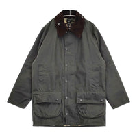 Barbour イギリス製 beaufort wax jacket sage ビューフォート オイルドジャケット 定価66000円 38 セージ メンズ バブアー【中古】5-1014T♪