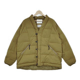 WHITE MOUNTAINEERING WM×TAION HANTEN DOWN JACKET 定価66000円 ダウンジャケット カーキ メンズ ホワイトマウンテニアリング/タイオン【中古】5-1020A◆