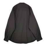 marka バンドカラー スキッパー M23B-01Sh01C ウール 長袖シャツ 23AW ブラック メンズ マーカ【中古】5-1027T∞