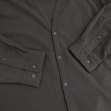 marka バンドカラー スキッパー M23B-01Sh01C ウール 長袖シャツ 23AW ブラック メンズ マーカ【中古】5-1027T∞