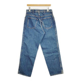 EVCON 5POCKET TUCK WIDE DENIM PANTS 定価19800円 183-91507 ジーンズ デニムパンツ ブルー メンズ エビコン【中古】5-1204G∞