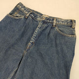 EVCON 5POCKET TUCK WIDE DENIM PANTS 定価19800円 183-91507 ジーンズ デニムパンツ ブルー メンズ エビコン【中古】5-1204G∞
