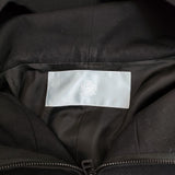 Dulcamara フード サイドボタン ウール コート ブラック メンズ ドゥルカマラ【中古】5-1027T∞