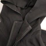 Dulcamara フード サイドボタン ウール コート ブラック メンズ ドゥルカマラ【中古】5-1027T∞