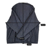 Dulcamara ジーロンラムステップフロントブルゾン ノーカラージャケット ネイビー メンズ ドゥルカマラ【中古】5-1027T∞