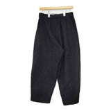 my beautiful landlet BISHU TUMBLER TWILL WOOL WIDE EASY PANTS　定価31790円 パンツ ブラック メンズ マイビューティフルランドレット【中古】5-1027T∞