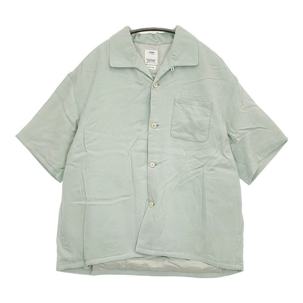 VISVIM GRAYSON DOWN 定価140800円 0125105011010 ダウン 半袖シャツ 25SS ライトグリーン メンズ ビズビム/ヴィズヴィム【中古】5-0916M♪