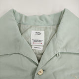 VISVIM GRAYSON DOWN 定価140800円 0125105011010 ダウン 半袖シャツ 25SS ライトグリーン メンズ ビズビム/ヴィズヴィム【中古】5-0916M♪