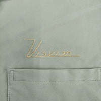 VISVIM GRAYSON DOWN 定価140800円 0125105011010 ダウン 半袖シャツ 25SS ライトグリーン メンズ ビズビム/ヴィズヴィム【中古】5-0916M♪