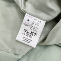 VISVIM GRAYSON DOWN 定価140800円 0125105011010 ダウン 半袖シャツ 25SS ライトグリーン メンズ ビズビム/ヴィズヴィム【中古】5-0916M♪