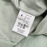 VISVIM GRAYSON DOWN 定価140800円 0125105011010 ダウン 半袖シャツ 25SS ライトグリーン メンズ ビズビム/ヴィズヴィム【中古】5-0916M♪