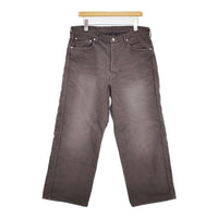 VISVIM FLUXUS 01 EX WIDE G. CORDS 定価107800円 0125105008001 パンツ 25SS チャコールグレー メンズ ビズビム/ヴィズヴィム【中古】5-0916G♪
