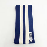 English Tradition イングリッシュトラディション BEAUTY&YOUTH別注 イギリス製 英国製 マフラー ブルー ホワイト メンズ【中古】5-1021T◎