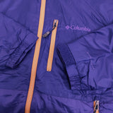 Columbia クリフハンガー2フーディー サイズL 定価21450円 中綿 PM5252 ジャケット ブルゾン パープル メンズ コロンビア【中古】5-1014T♪