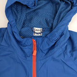 mont-bell 1106625 ライトシェルパーカ キッズ150 climaplus mesh ナイロン ブルゾン ブルー レディース モンベル【中古】5-1027T∞