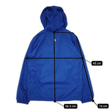 mont-bell 1106625 ライトシェルパーカ キッズ150 climaplus mesh ナイロン ブルゾン ブルー レディース モンベル【中古】5-1027T∞