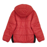 mont-bell サーマラップ ウォームパーカ キッズ150 1101637 定価10340円 中綿 ブルゾン レッド レディース モンベル【中古】5-1014T♪