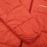 mont-bell サーマラップ ウォームパーカ キッズ150 1101637 定価10340円 中綿 ブルゾン レッド レディース モンベル【中古】5-1014T♪