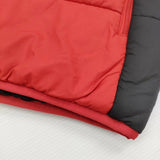 mont-bell サーマラップ ウォームパーカ キッズ150 1101637 定価10340円 中綿 ブルゾン レッド レディース モンベル【中古】5-1014T♪