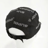 Supreme Reflective Jacquard Camp Cap 帽子 ロゴ キャップ 24AW ブラック メンズ シュプリーム【中古】5-0916G♪