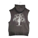 UNDERCOVERISM U11C4805 Apple Tree カットオフ ダメージ加工 パーカー グレー メンズ アンダーカバーイズム【中古】5-1225M∞