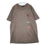 UNDERCOVER ×狼煙が呼ぶコラボ サイズL 半袖Ｔシャツ カットソー ブラウン メンズ アンダーカバー【中古】6-0507S∞