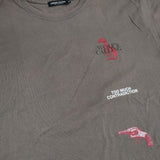 UNDERCOVER ×狼煙が呼ぶコラボ サイズL 半袖Ｔシャツ カットソー ブラウン メンズ アンダーカバー【中古】6-0507S∞