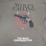 UNDERCOVER ×狼煙が呼ぶコラボ サイズL 半袖Ｔシャツ カットソー ブラウン メンズ アンダーカバー【中古】6-0507S∞