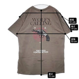 UNDERCOVER ×狼煙が呼ぶコラボ サイズL 半袖Ｔシャツ カットソー ブラウン メンズ アンダーカバー【中古】6-0507S∞