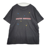 Dorothy Hendricks ドロシーヘンドリックス GLITTER PRINT TEE 半袖Ｔシャツ カットソー ブラック レディース【中古】6-0425S∞