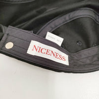 NICENESS HEADON Fishing Cap Chino サイズM NN-3602H15 定価25300円 帽子 キャップ 25SS ブラック メンズ ナイスネス【中古】5-0916G♪