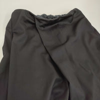 GABRIELA COLL GARMENTS SUMMER WOOL CROSSED TROUSERS' LORO PIANA パンツ 25SS ブラック メンズ ガブリエラコールガーメンツ【中古】5-0916M♪