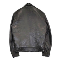 Lewis Leathers ドミネーター DOMINATOR 551 レザージャケット シープスキン シングルライダース ブラック メンズ ルイスレザー【中古】5-0916T♪