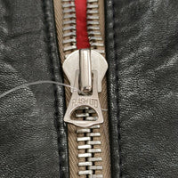 Lewis Leathers ドミネーター DOMINATOR 551 レザージャケット シープスキン シングルライダース ブラック メンズ ルイスレザー【中古】5-0916T♪