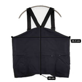 BEAMS O.BAG VEST 11-06-0536-139 ナイロン 撥水 ベスト ブラック メンズ ビームス【中古】5-1225M∞