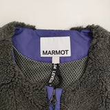 MARMOT BOA FLEECE VEST 24FW-L4-01 定価24200円 サイズL ボアフリース ベスト 24AW グレー パープル メンズ マーモット【中古】5-1018T♪